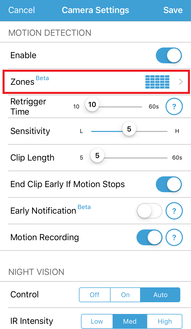 What Is A Good Sensitivity For Blink Camera? BlinqBlinq